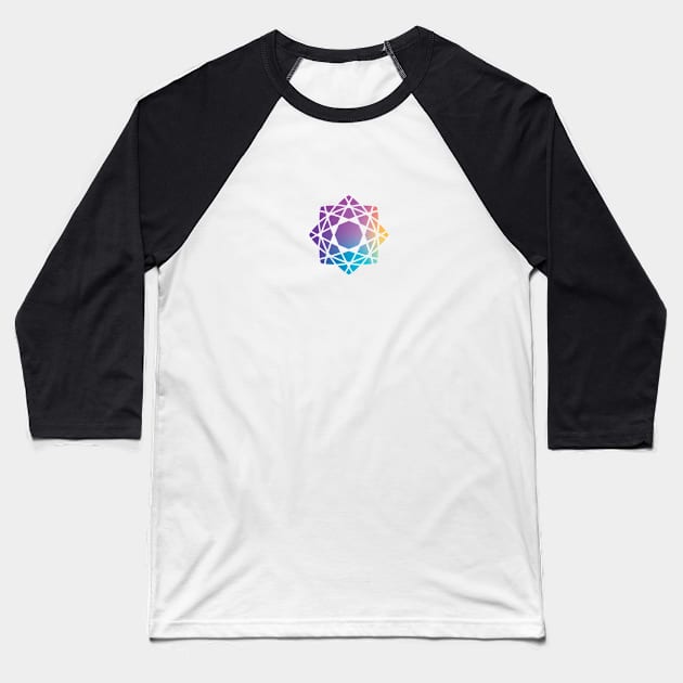 Colorful eastern geometry Baseball T-Shirt by DirtySpoon